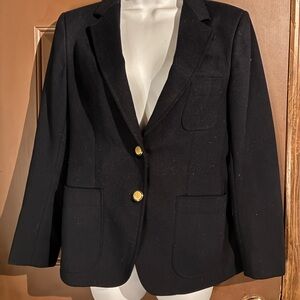 vintage navy blue blazer